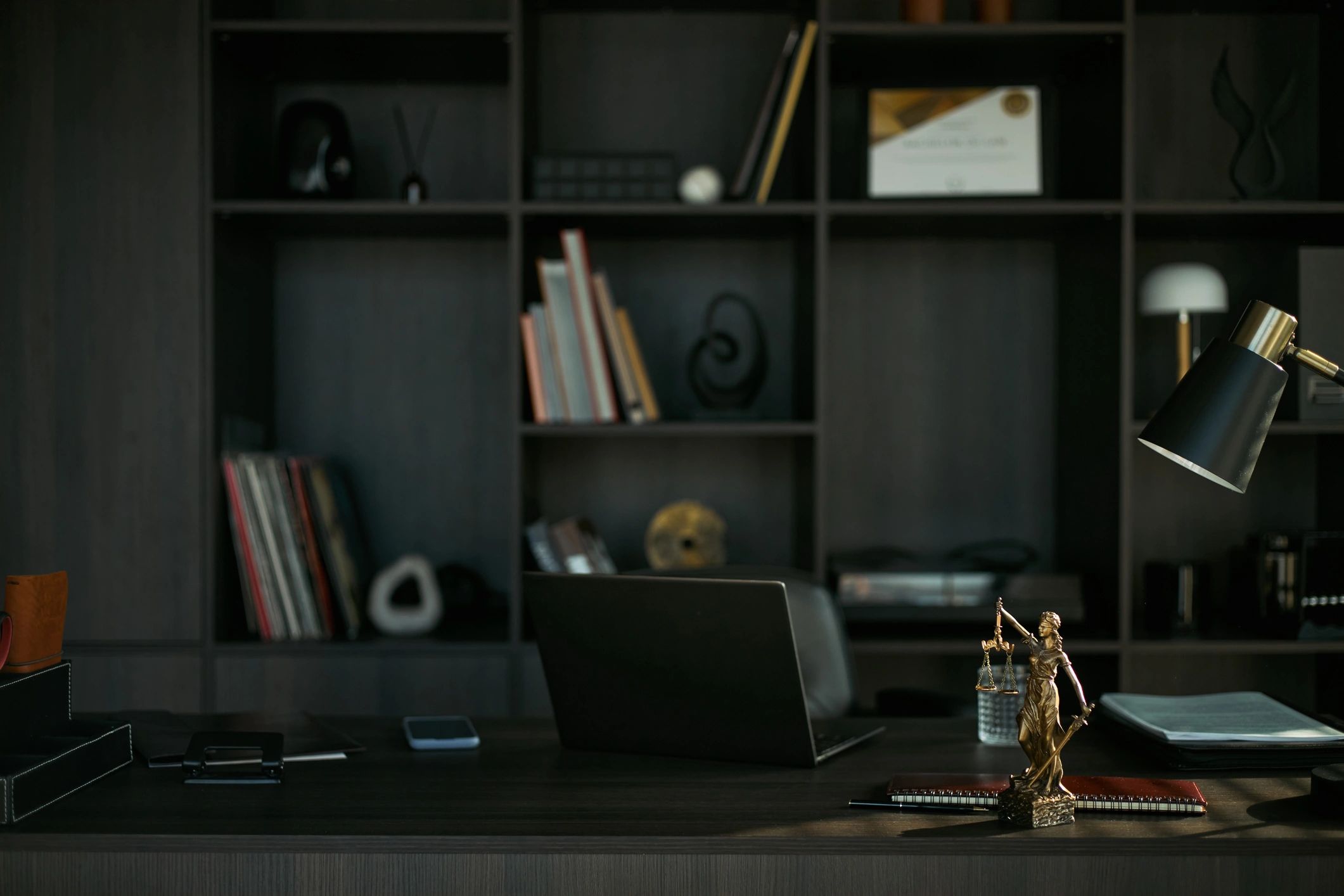 Law office workspace